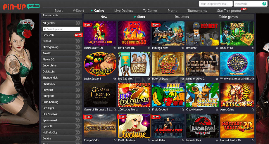 pin up casino