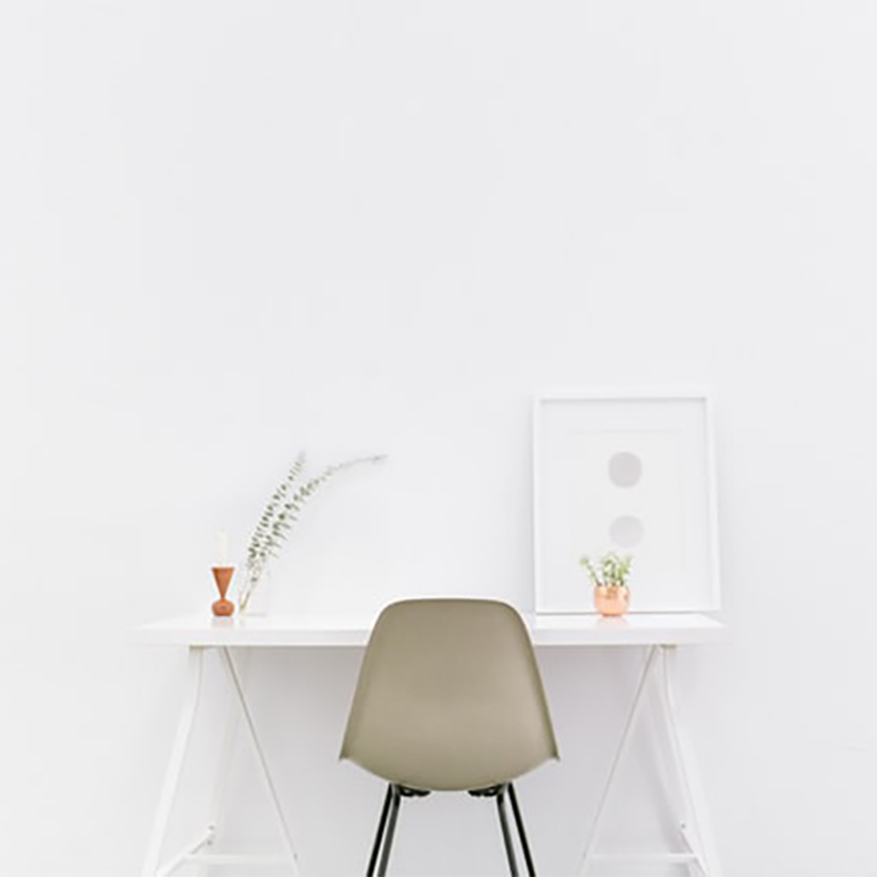 Chair with Desk