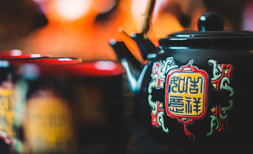 Ceramic Teapot Of Homemade Ceramic