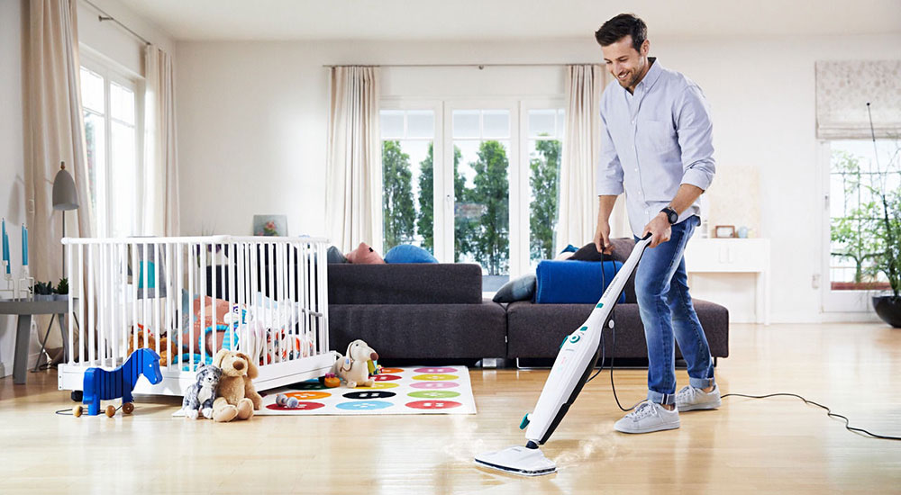 A Step-By-Step Guide To Deep Cleaning The Living Room